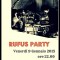 Altro giro, altro regalo! RUFUS PARTY LIVE @ EXODUS – Breda Cisoni (MN) – 9.01.2015